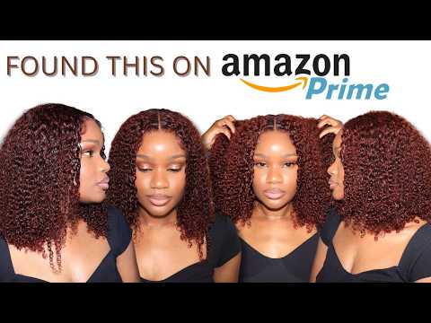 Quick & Easy Wash & Go On My Amazon Wig | Cheap Amazon Prime Series | Ft. Unice