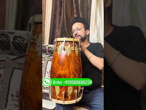 💎 Rare Professional Dholak – Market में कहीं नहीं मिलेगी #dholak