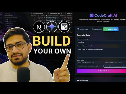 Build Your AI Coding Assistant: Next js, TypeScript, Gemini AI Tutorial | Full Stack AI App Tutorial