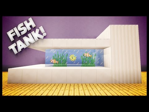 Minecraft - How To Build A Fish Tank