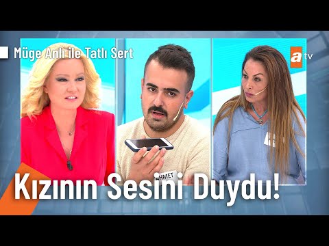 Aylar sonra ilk defa kızının sesini duydu! - İlk 20 Dakika |@Müge Anlı ile Tatlı Sert 20 Ekim 2022