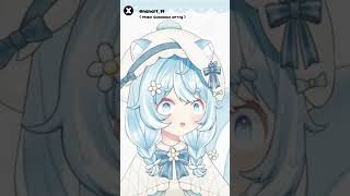 Turn an blueberry into a VTuber 🫐🫐 #vtuber #live2d  #live2dshowcase