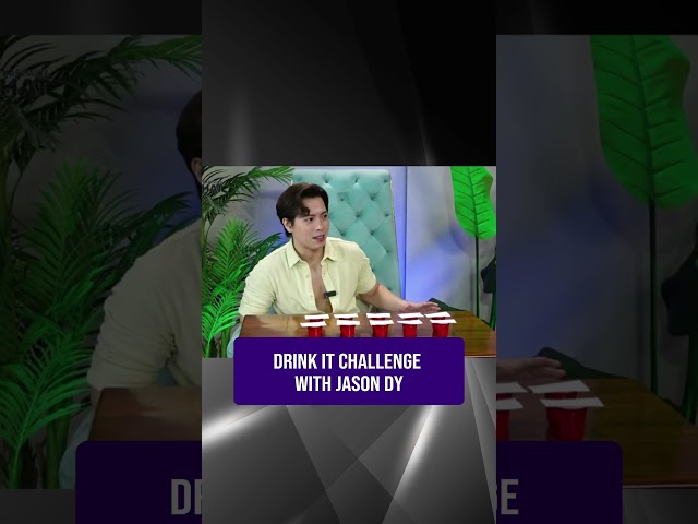 Drink It Challenge with Jason Dy | Kapamilya Shorts