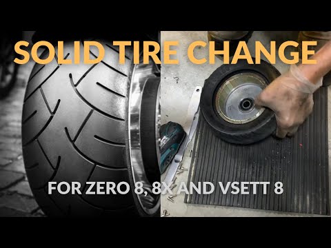 8-inch Solid Tire Change for ZERO 8 and 8X Part 2