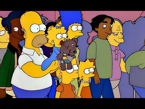 Simpsons 5x4 The story of Bobo, Mr. Burns' teddy bear (part 3)