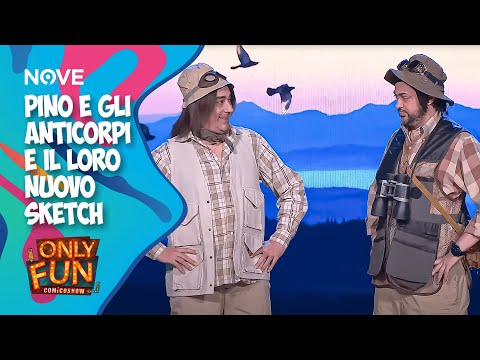 Pino e gli Anticorpi e il loro nuovo sketch 😂| ONLY FUN