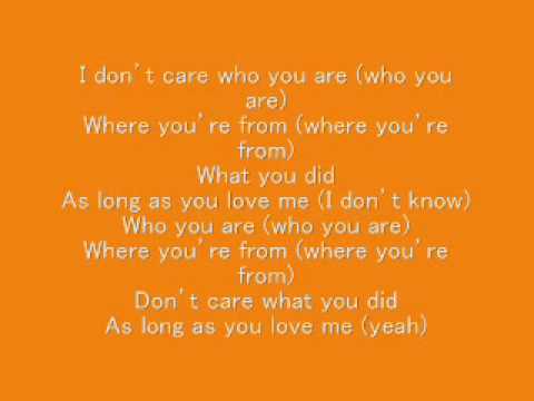 as long as you love me backstreet boys lyrics