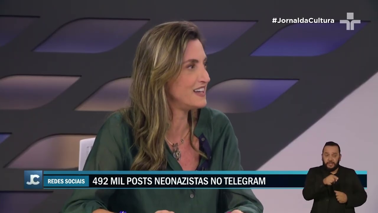 Patricia Campos Mello e Pondé analisam o fluxo de postagens neonazistas no Telegram