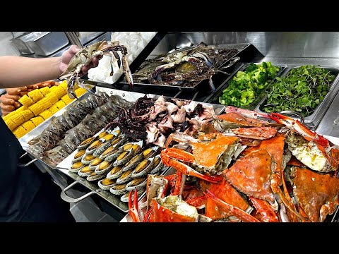 꽃게로 월 매출 1억 5천!? 400평 부지의 역대급 꽃게 전문점의 푸짐한 꽃게 해물 플래터 Korean blue crab seafood platter - Korean food