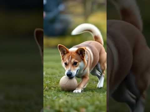 cute dog playing with boll #dog #doglover #dogoftheday #ilovemydog #frenchbulldog #doglovers #doggy