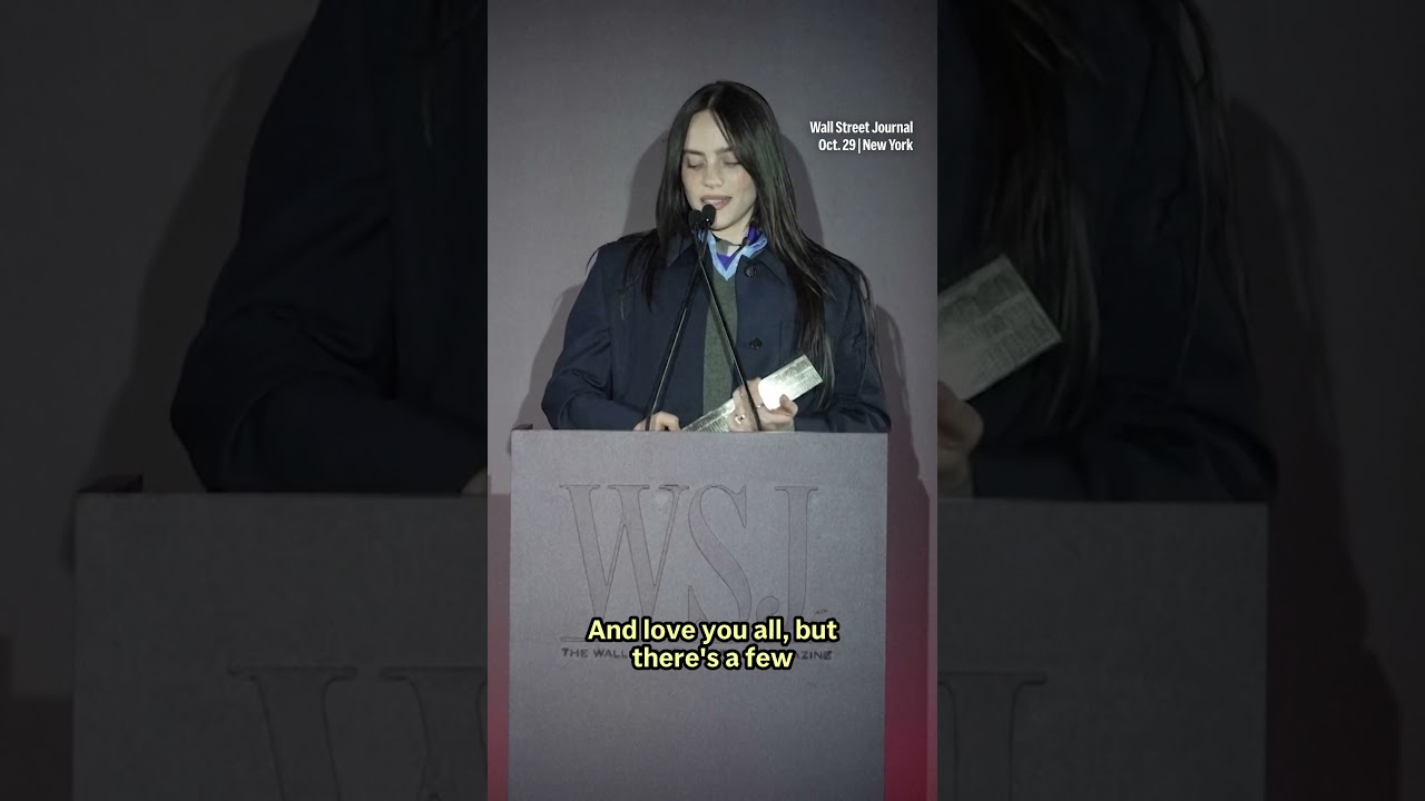 Billie Eilish: 'If you're a billionaire, why are you a billionaire?'