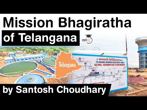 Mission Bhagiratha Of Telangana - Project For Safe Drinking Water For ...