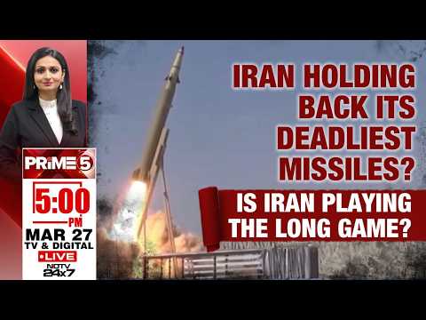 Iran Israel War News | Iran Holding Back Its Deadliest Missiles? | US Ground Invasion Of Iran?