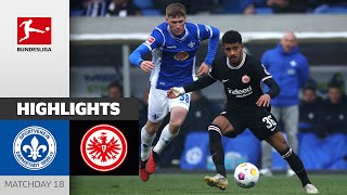 Darmstadt 98 — Eintracht Frankfurt 2-2 | Highlights | Matchday 18 – Bundesliga 2023/24