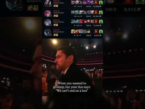 We can't end on a loss" #leagueoflegends #shorts