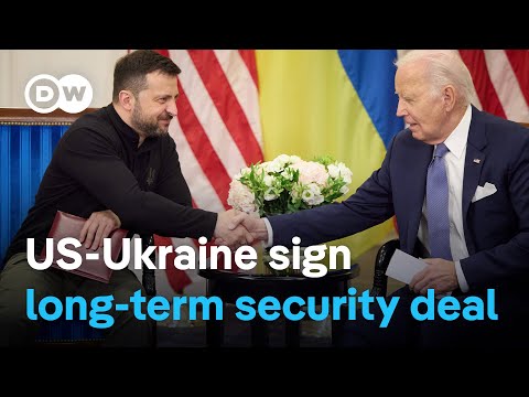 What impact will the security deal between Ukraine and USA have? | DW News