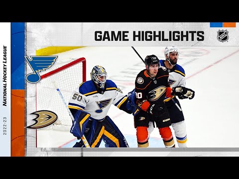 Blues @ Ducks 3/25 | NHL Highlights 2023