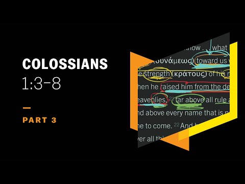 How Does a Future Hope Awaken Faith Now? Colossians 1:3–8, Part 3