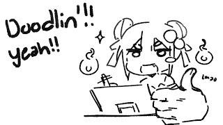 the yoki is doodlin
