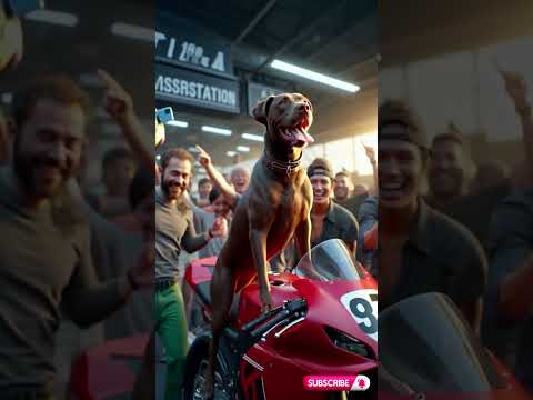 “Dog Wins Bike Race! 🏁🐶 From Laughter to Legend | Emotional & Realistic 3D Story” #shorts