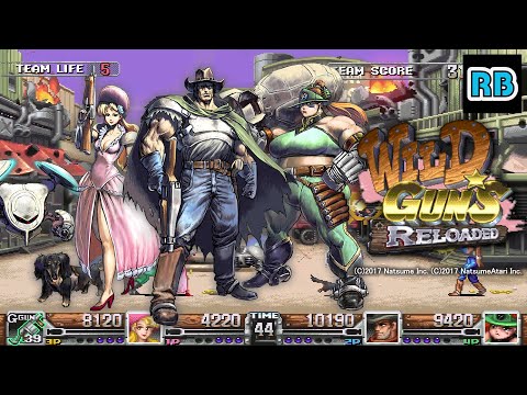 2017 [60fps] PC Wild Guns Reloaded 4Players No Death ALL