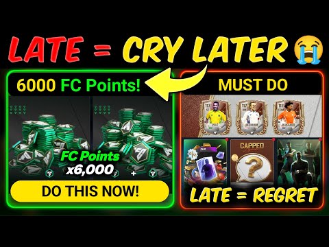 Do this Before Thursday in FC Mobile - 6K FC Points & All Leaks | Mr. Believer