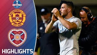 Motherwell 1-2 Hearts | Washington pen sends Jambos Through | Betfred Cup Extended Highlights | SPFL