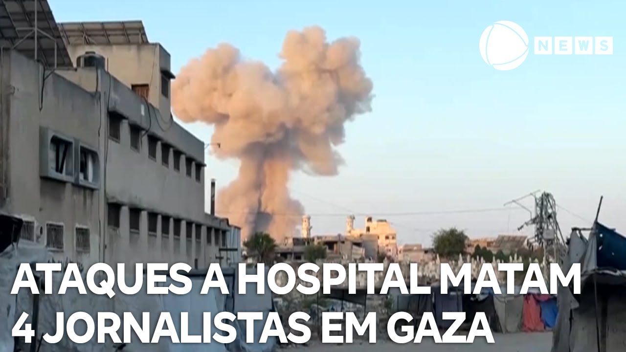 Ataques a hospital matam quatro jornalistas em Gaza