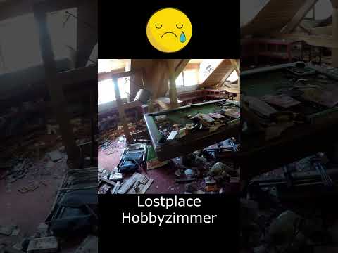 Lostplace 😳 das krasse Hobbyzimmer #lostplace