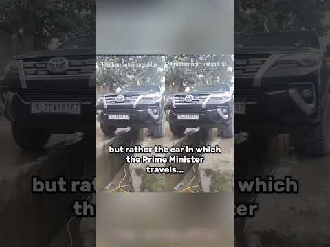 The Prime Minister's car is being washed at a local car wash 😐🤯 #shortsfeed #shorts