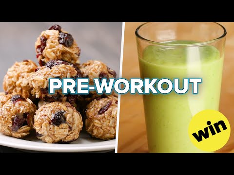 Easy To Make Pre-Workout Snacks