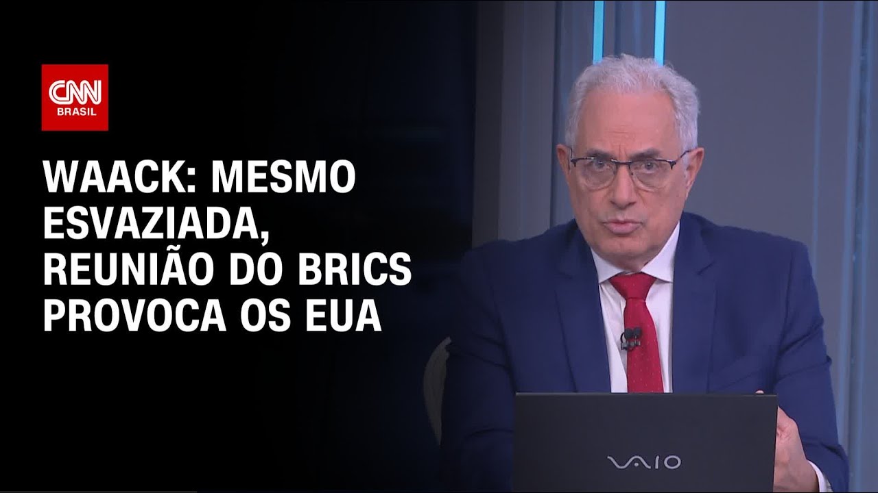 Waack Mesmo esvaziada reunião do Brics provoca os EUA | WW