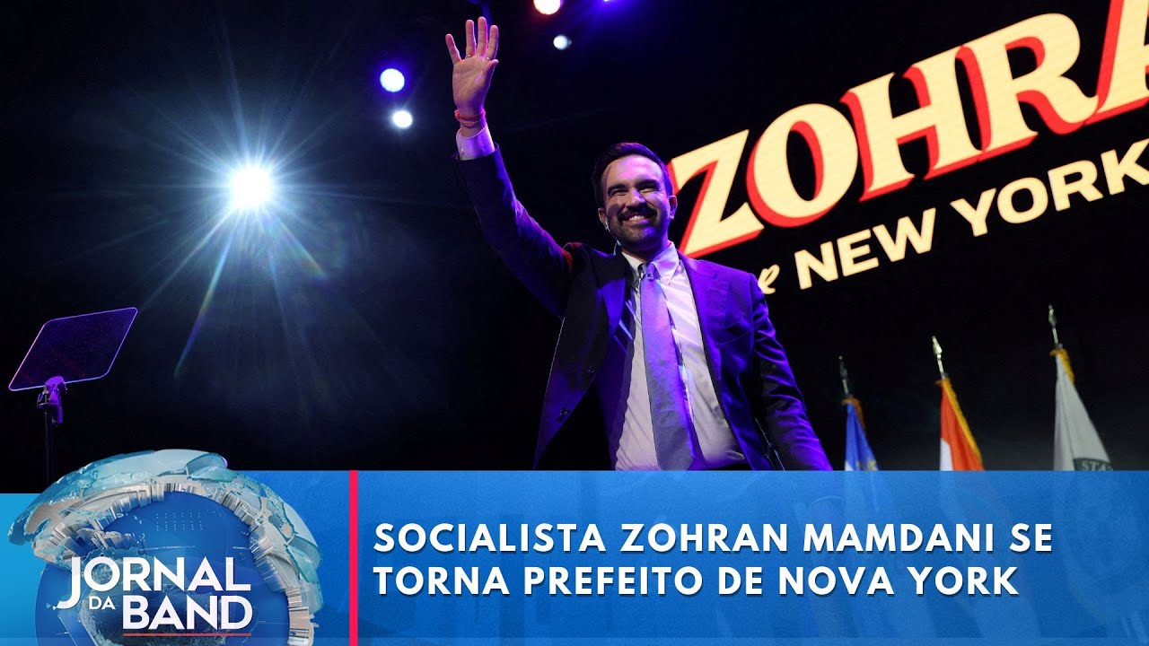 Socialista Zohran Mamdani se torna prefeito de Nova York