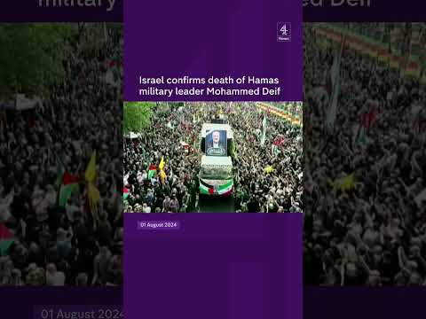 Israel confirms death of Hamas military leader