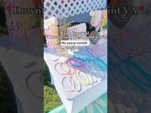 Jewelry PopUp Stand #youtubeshorts #smallbusiness #shorts #preppy #fyp