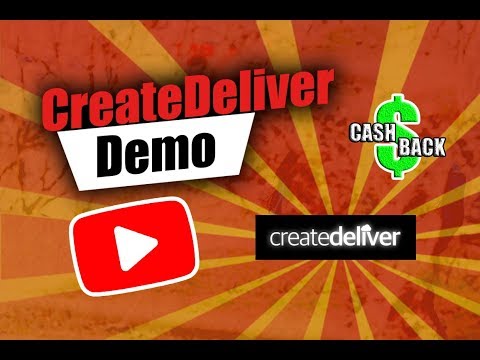 CreateDeliver Demo - What is CreateDeliver? 💵CASH DISCOUNT💵