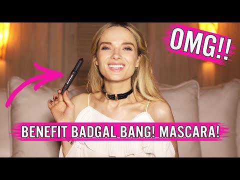 TESTING THE BENEFIT BADGAL BANG! MASCARA!! // MyPaleSkin