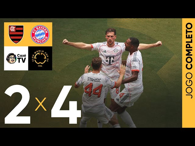 JOGO COMPLETO: FLAMENGO X BAYERN DE MUNIQUE | COPA DO MUNDO DE CLUBES DA FIFA | OITAVAS DE FINAL