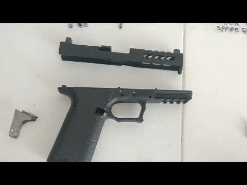 Glock Spring & Polish Job Part 1 #firearms #gun #glock