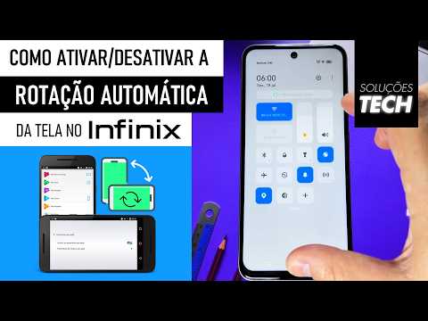 Como Ativar ou Desativar a ROTAÇÃO AUTOMÁTICA da TELA no INFINIX (ATUALIZADO)