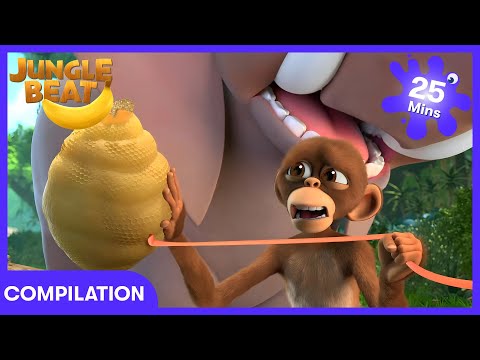 Jungle Beat - Kekacauan Sarang Lebah | WildBrain Anak-Anak | WildBrain Anak-Anak