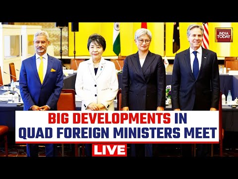 Quad Foreign Ministers Meeting 2024 LIVE: Press Conference In Tokyo | Address By EAM S Jaishankar