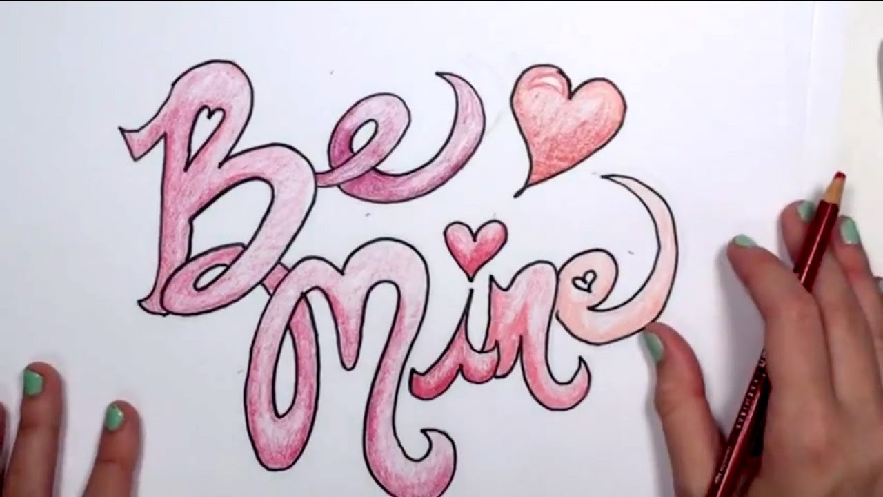 How to Draw a Valentine's Design Valentine's Day