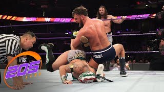 Lucha House Party vs. Drew Gulak, The Brian Kendrick & Jack Gallagher: WWE 205 Live, June 12, 2018