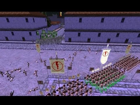 Rome Total War Online Battle #1996: 1 vs 2 Siege Battle (live-commentary)