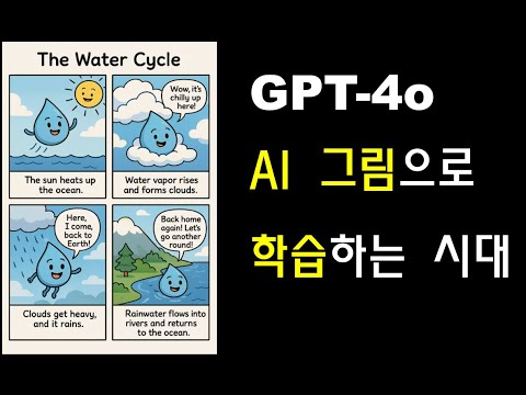 AI 그림으로 학습하는 시대 (GPT-4o)