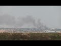 LIVE: View of the southern Gaza city of Rafah as seen from Israeli side of the border  - 00:00 min - News - Video