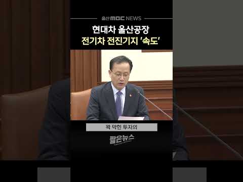 현대차 울산공장 전기차 전환‥인허가 절차 대폭 단축