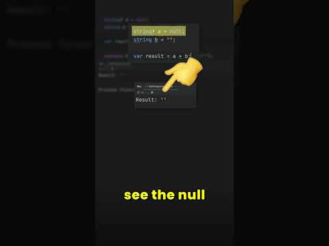 Null on C# Strings