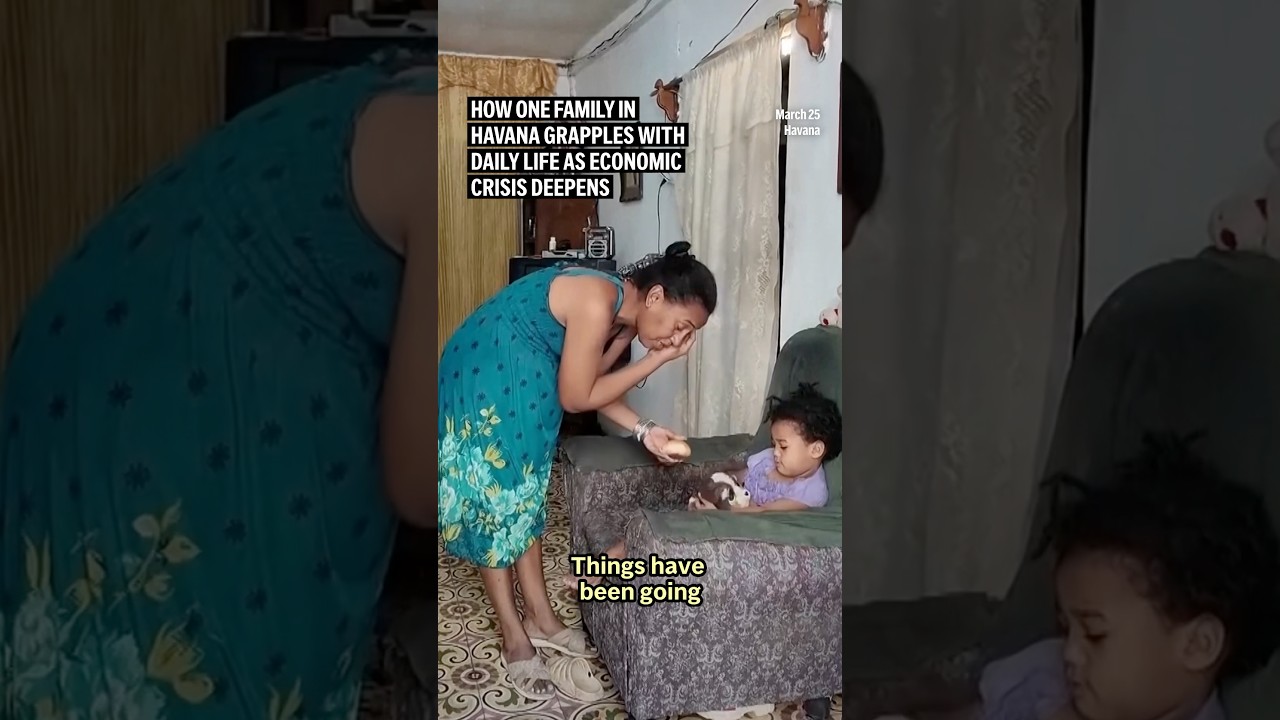 How one family in Havana grapples with daily life as economic crisis deepens